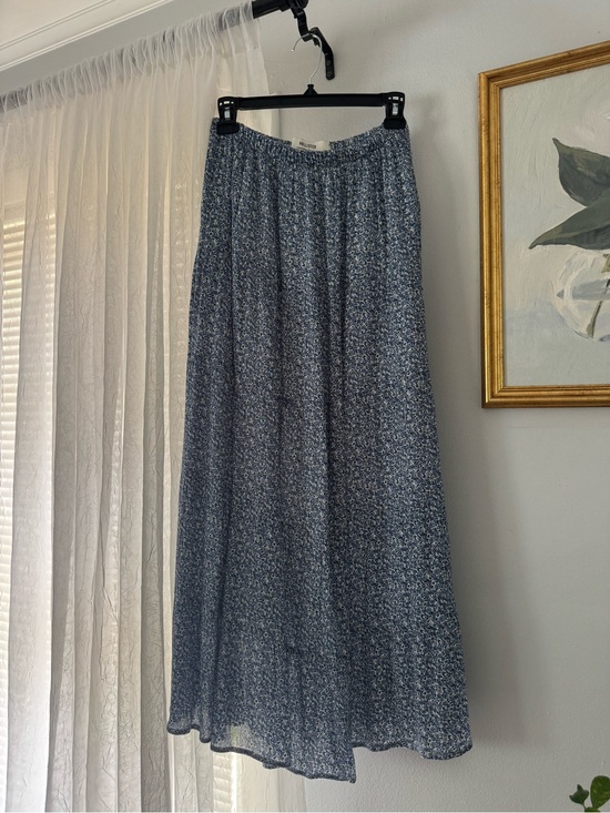 Hollister Dresses & Skirts - Hollister - Blue Floral Maxi Skirt